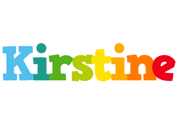 Kirstine rainbows logo
