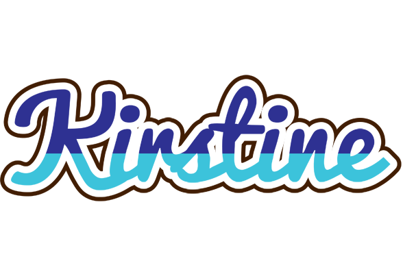 Kirstine raining logo