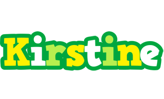 Kirstine soccer logo