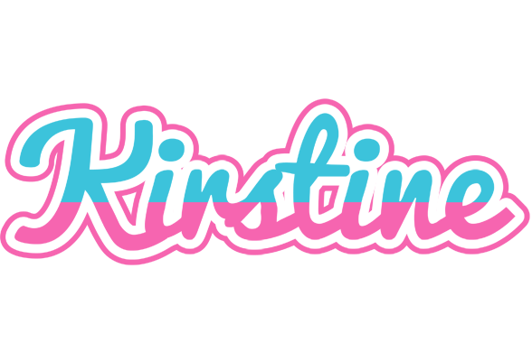 Kirstine woman logo