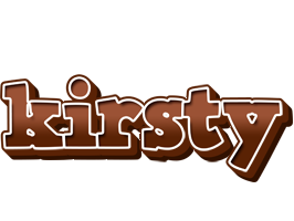 Kirsty brownie logo