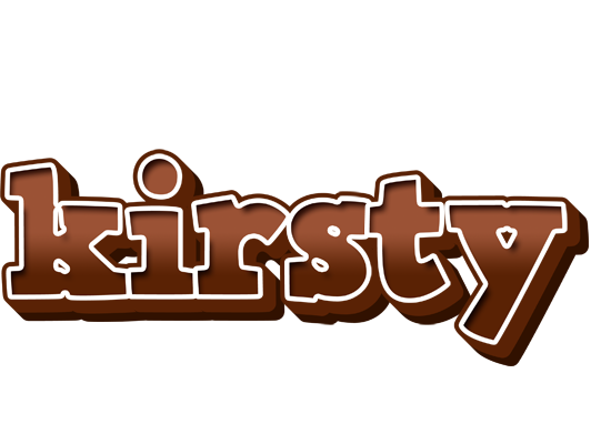 Kirsty brownie logo