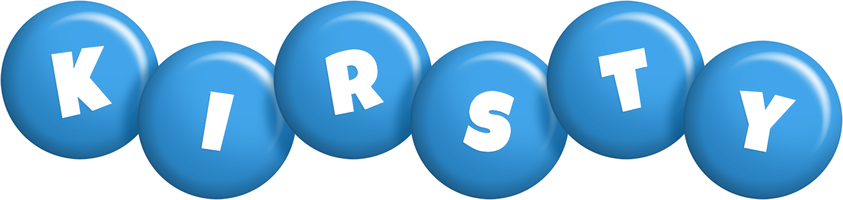 Kirsty candy-blue logo