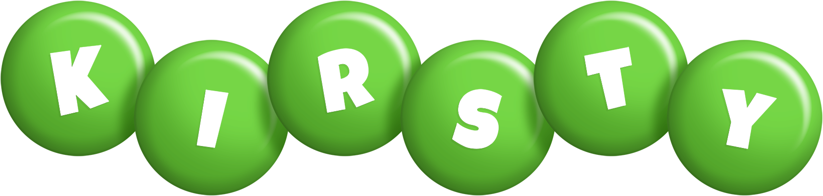 Kirsty candy-green logo