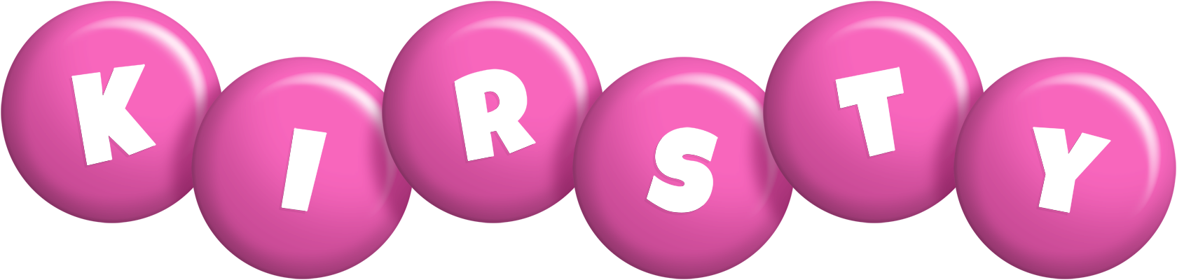 Kirsty candy-pink logo