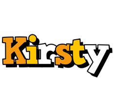 Kirsty cartoon logo