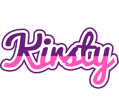 Kirsty cheerful logo