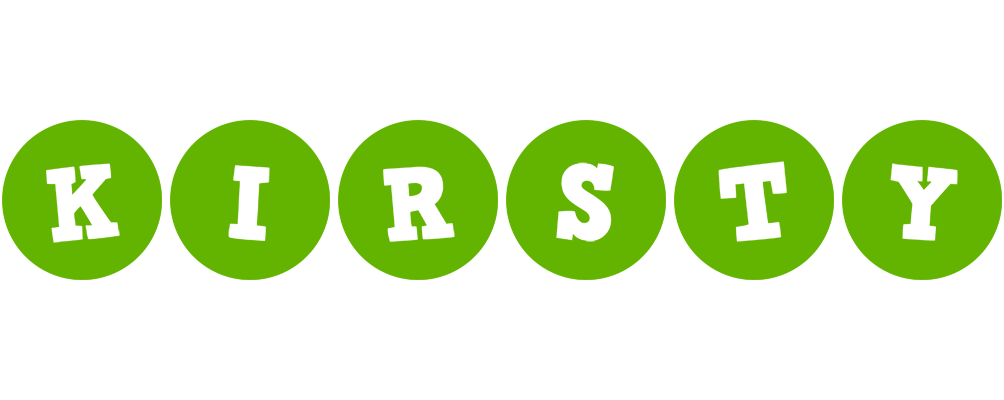 Kirsty games logo