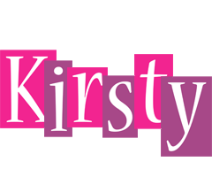 Kirsty whine logo