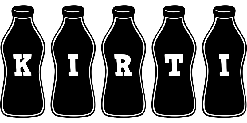 Kirti bottle logo