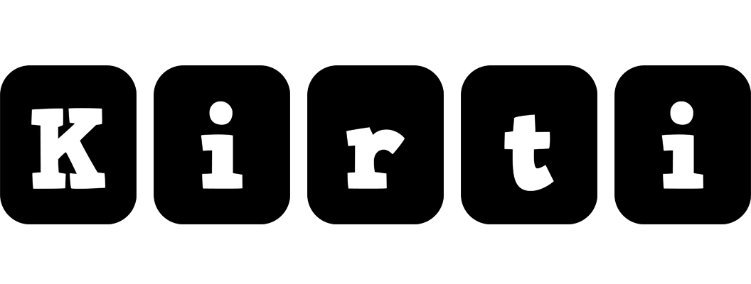 Kirti box logo
