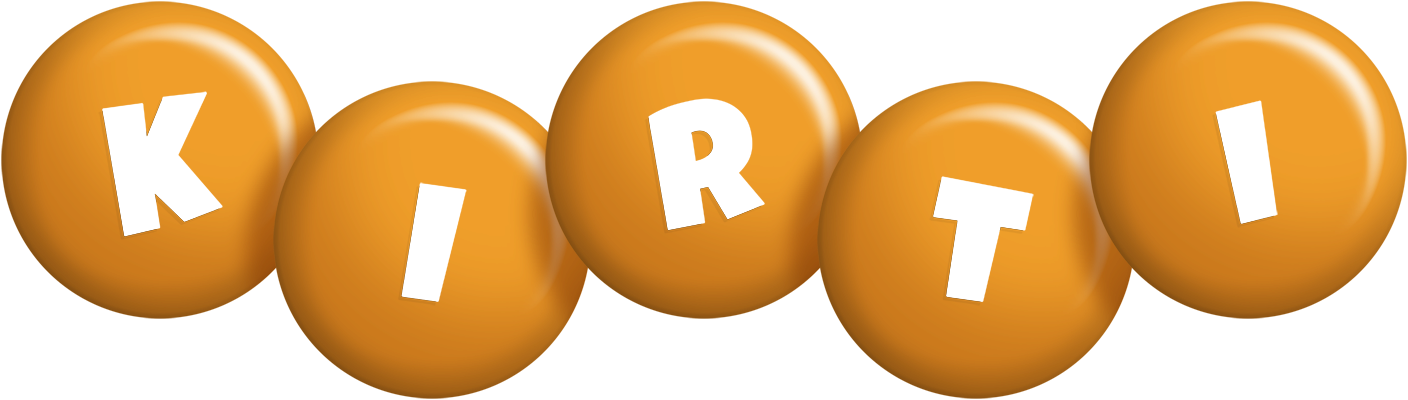 Kirti candy-orange logo