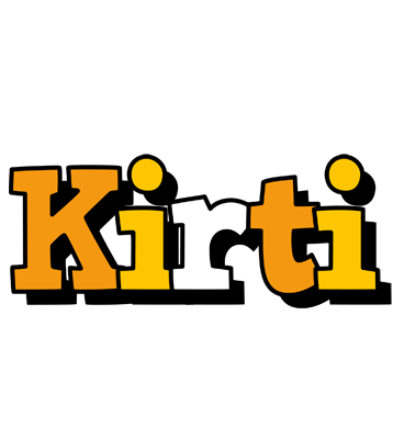 Kirti cartoon logo