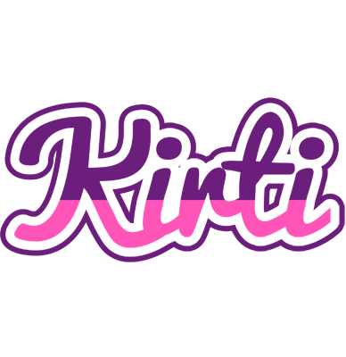 Kirti cheerful logo