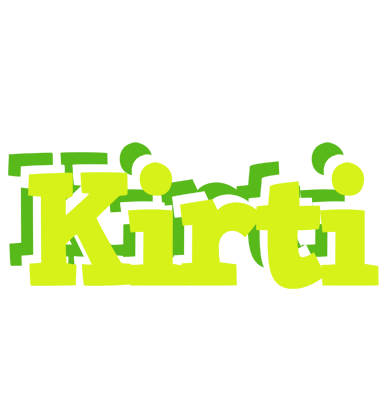 Kirti citrus logo