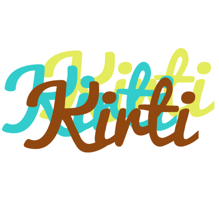 Kirti cupcake logo