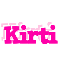 Kirti dancing logo