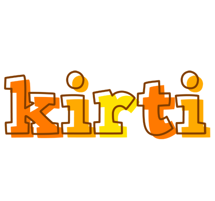 Kirti desert logo