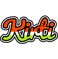 Kirti exotic logo