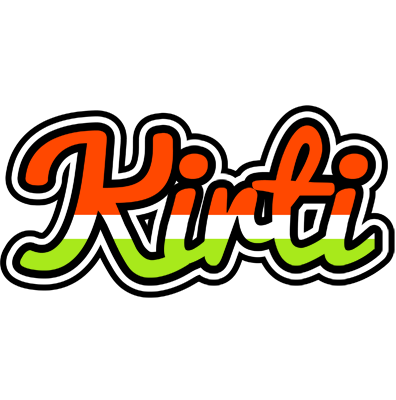 Kirti exotic logo