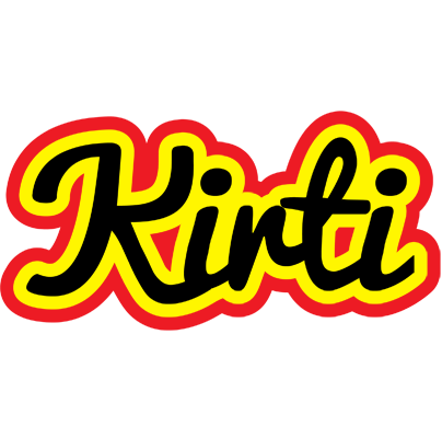 Kirti flaming logo