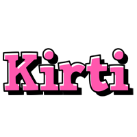 Kirti girlish logo