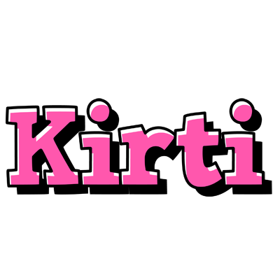 Kirti girlish logo