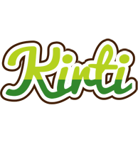 Kirti golfing logo