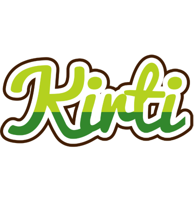 Kirti golfing logo