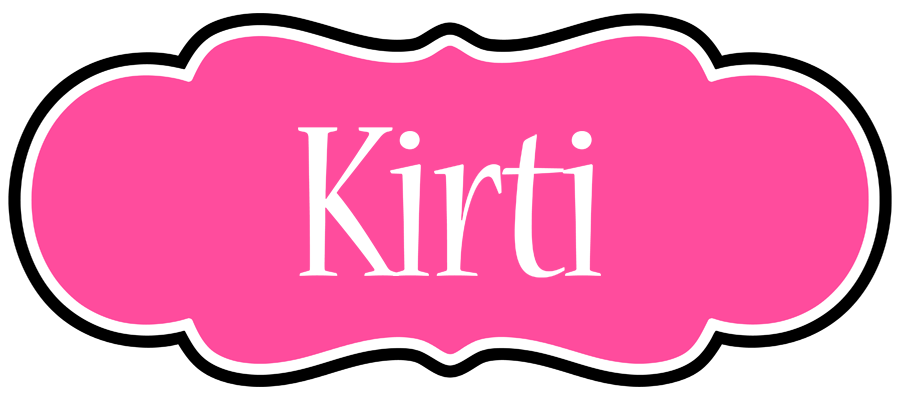 Kirti invitation logo