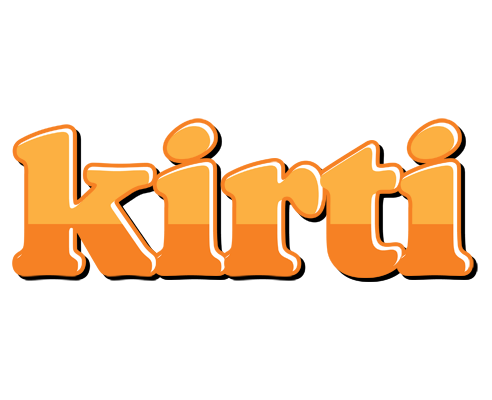Kirti orange logo