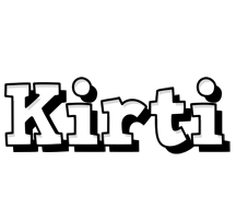 Kirti snowing logo