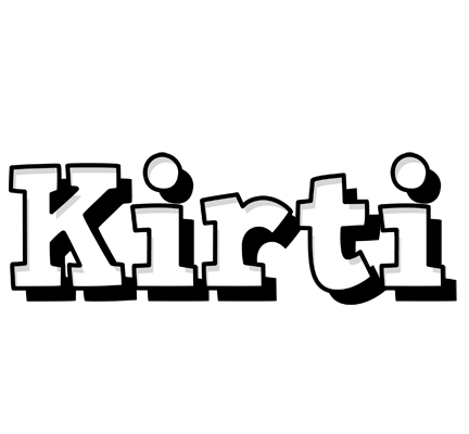 Kirti snowing logo
