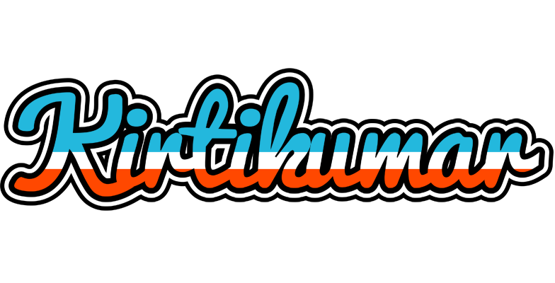 Kirtikumar america logo