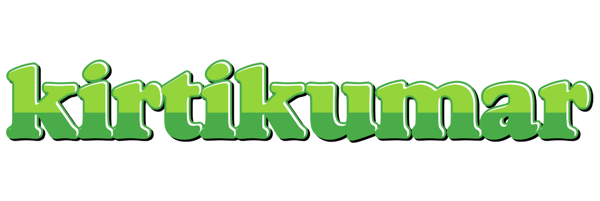 Kirtikumar apple logo