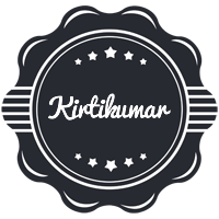 Kirtikumar badge logo