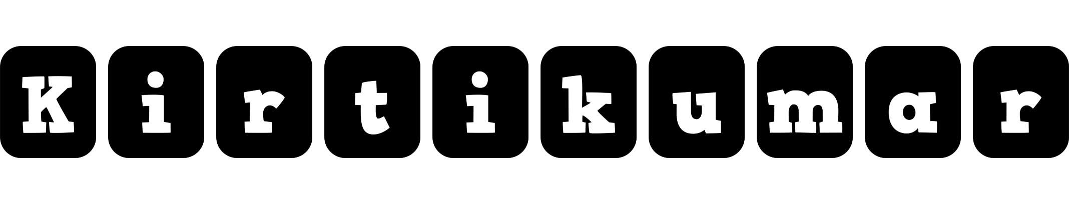 Kirtikumar box logo