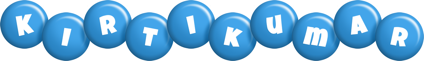 Kirtikumar candy-blue logo