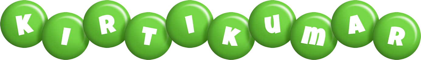 Kirtikumar candy-green logo