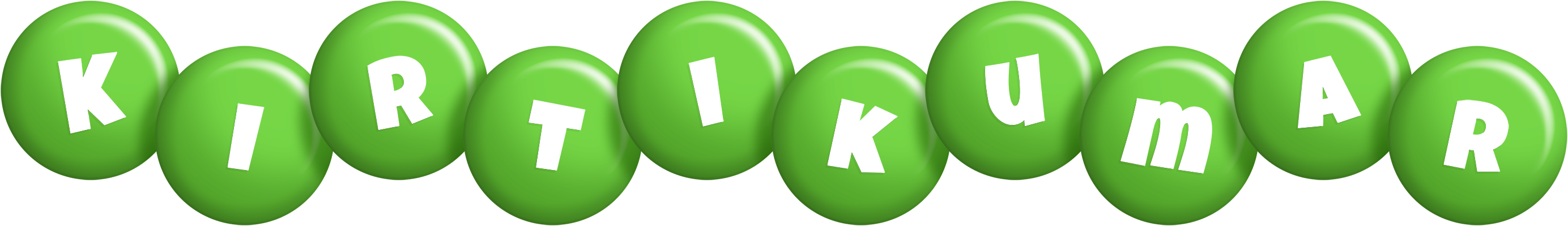 Kirtikumar candy-green logo