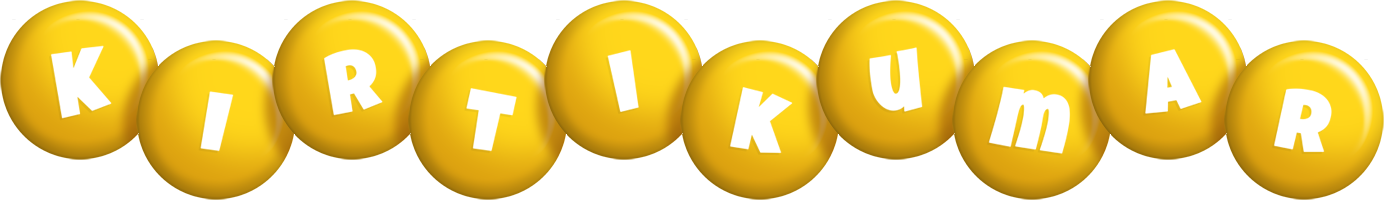 Kirtikumar candy-yellow logo