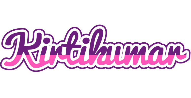 Kirtikumar cheerful logo