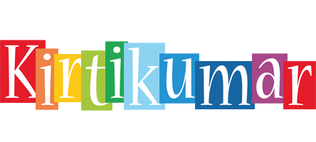 Kirtikumar colors logo