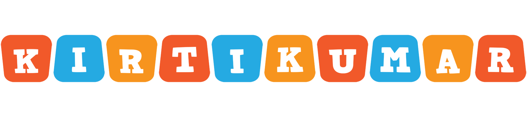 Kirtikumar comics logo