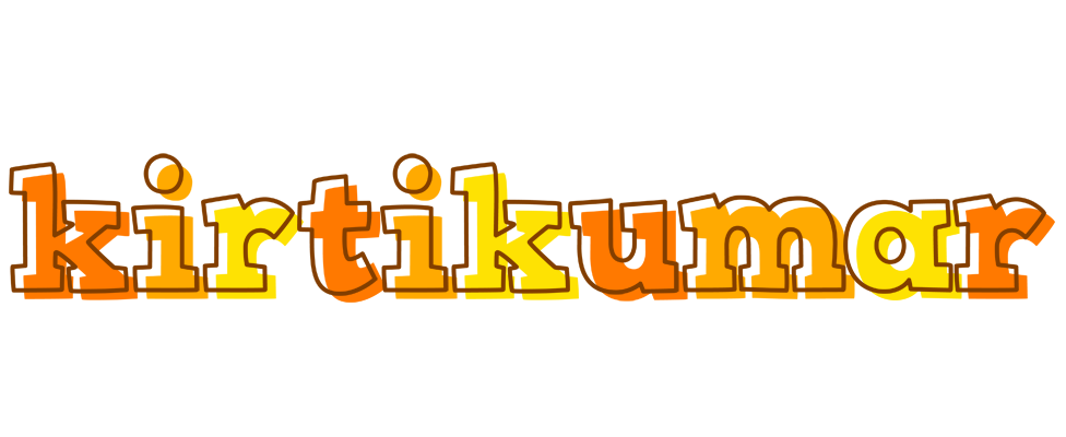 Kirtikumar desert logo
