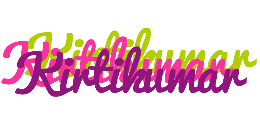 Kirtikumar flowers logo