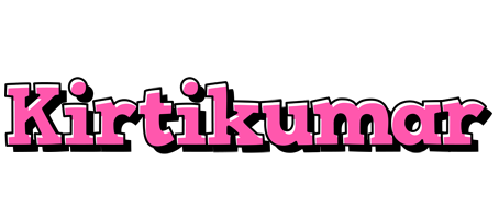 Kirtikumar girlish logo