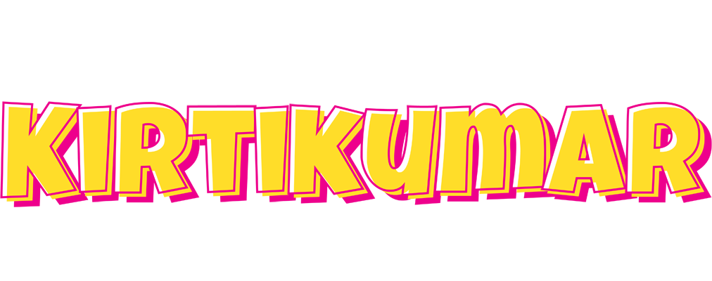 Kirtikumar kaboom logo