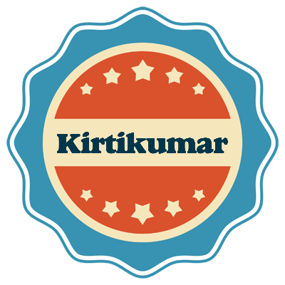 Kirtikumar labels logo