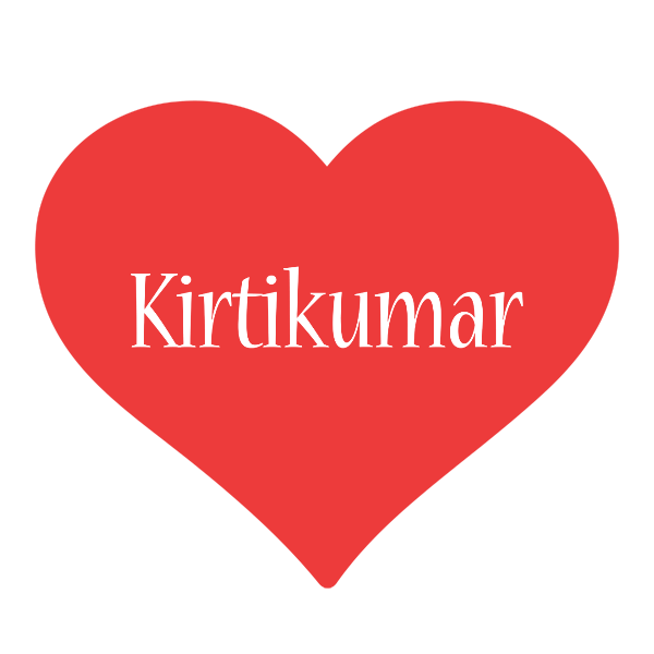 Kirtikumar love logo
